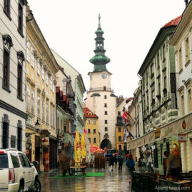 Michaels Gate in Bratislava, Slovakia