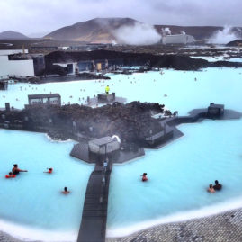The Blue Lagoon in Grindavik, Iceland