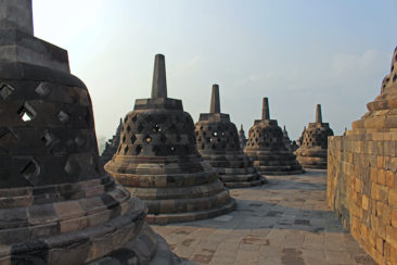 The Stupas of Borobudur