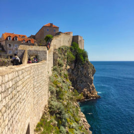 The Walls of Old Town Dubrovnik, Croatia