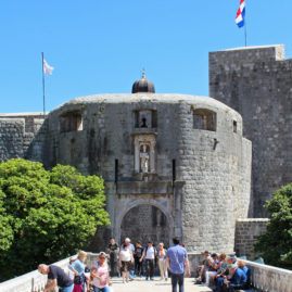 The Pile Gate of Old Town Dubrovnik, Croatia