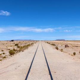 Uyuni Ghost Train Tracks