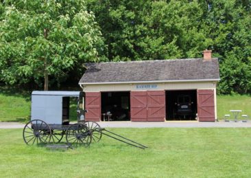 Amish Buggy Repair Shop