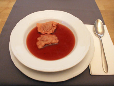 Barszcz is a traditional Polish beet soup
