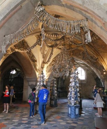 Inside the Bone Church/Sedlec Ossuary