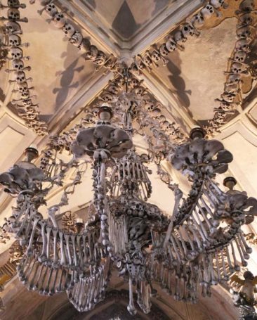 Bone Church/Sedlec Ossuary Chandelier