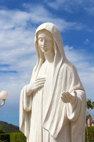 Our Lady of Medjugorje Statue in Medjugorje, Bosnia