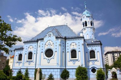 The Blue Church in Bratislava [Photo via Pixabay]