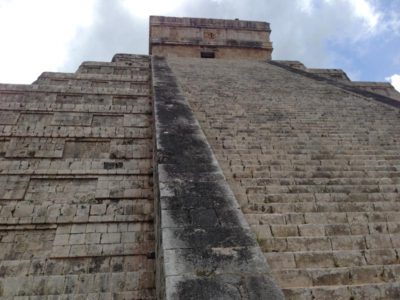 The steps of El Castillo, Chichen Itza