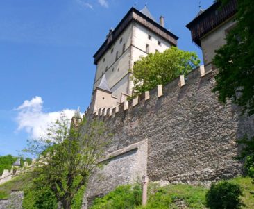 The Walls of Karlstejn Castle