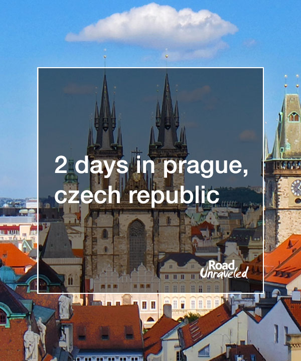 2 Days in Prague, Czech Republic. 12 things to see when you have only a couple days to explore the city.