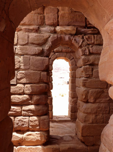 Doorway in one of Petra's buildings