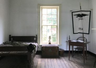 Edgar Allan Poe's room at UVA