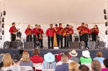 Live music at the Hatch Chile Festival in New Mexico