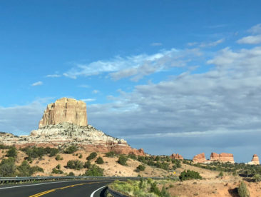 Scenery outside Monument Valley