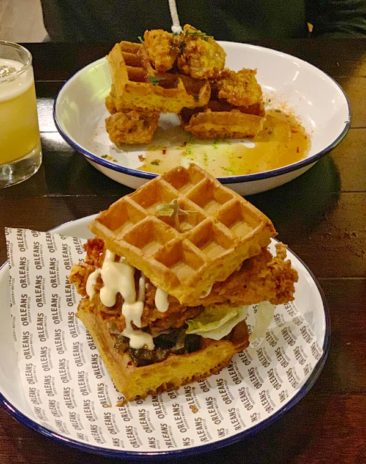 Chicken and Waffles in Auckland
