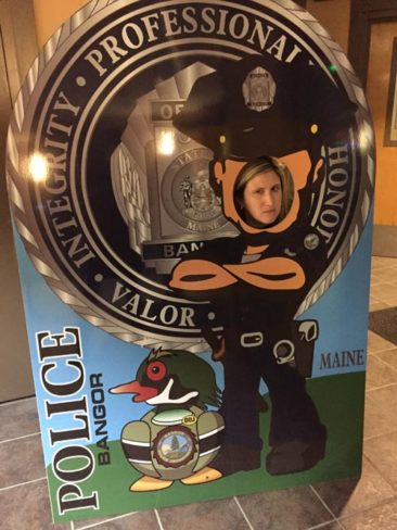 The Duck of Justice in the Bangor Police Department