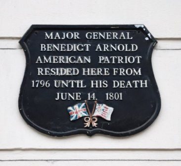 Benedict Arnold's House in London