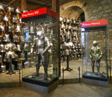 Exhibit in the Tower of London