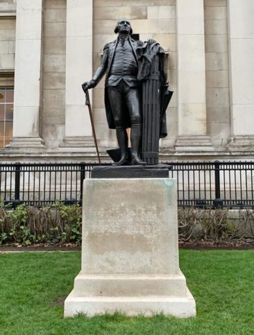 George Washington in Trafalgar Square