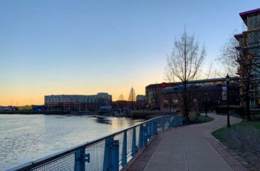Wilmington Riverfront in Delaware