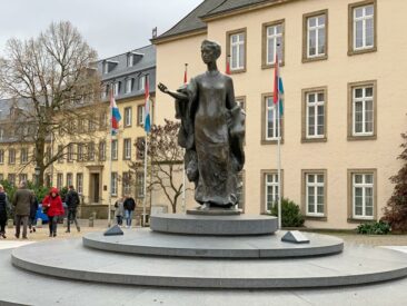 Grande Duchess Charlotte Memorial in Luxembourg