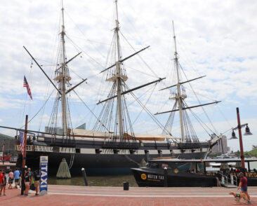 Baltimore Inner Harbor Ships