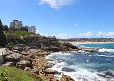 Bondi to Coogee Coastal Walk, just south of Bondi Beach