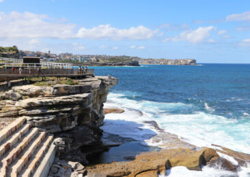 Coast near Waverley Cemetery