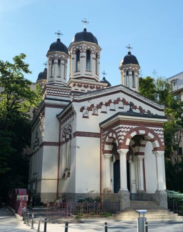 Zlatari Church in Bucharest, Romania
