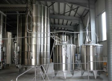 Wine Fermentation Tanks in Bulgaria