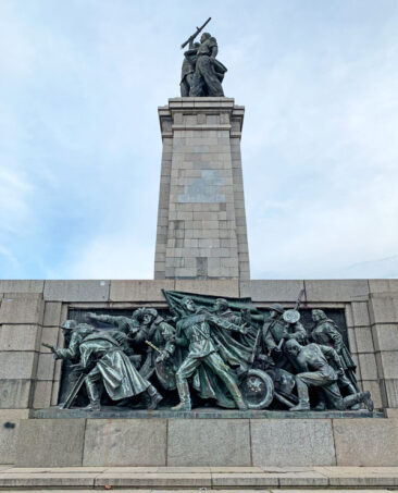 Monument to the Soviet Army in Sofia, Bulgaria