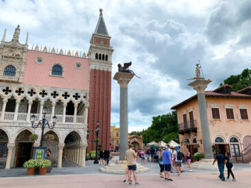 The Italy pavilion at Disney's Epcot