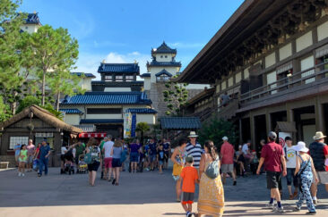 The Japan pavilion at Disney's Epcot