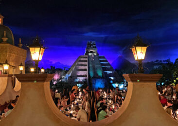 Inside the Mexico pavilion at Disney's Epcot