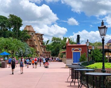The Mexico pavilion at Disney's Epcot