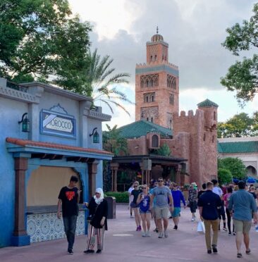 The Morocco pavilion at Epcot