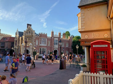 The UK pavilion at Disney's Epcot