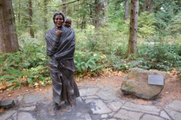 Sacagawea Statue at Fort Clatsop, Oregon