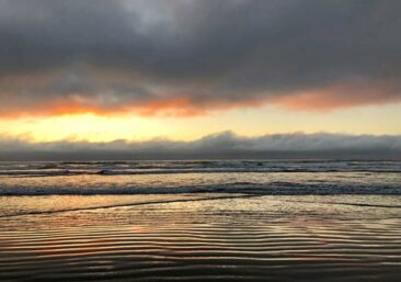 The Oregon Coast at Sunset