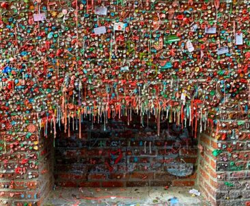 The Gum Wall in Pike Place Market