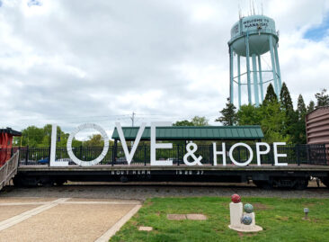 The Manassas Love Sign