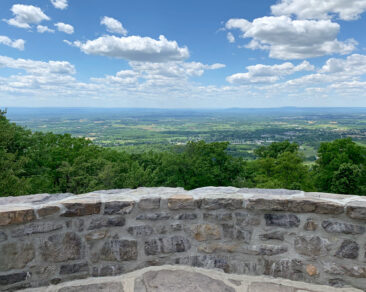 The view from Washington Monument State Park