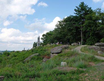 Little Round Top in Gettysburg