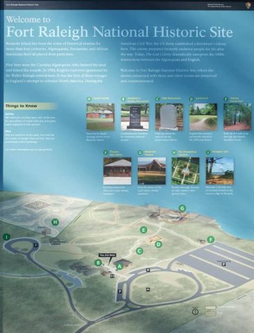Fort Raleigh Roanoke Colony