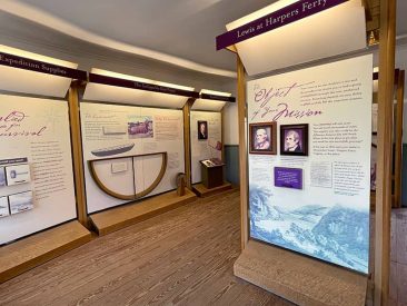 Lewis and Clark exhibit at Harpers Ferry