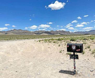 The Black Mailbox on the E.T. Highway