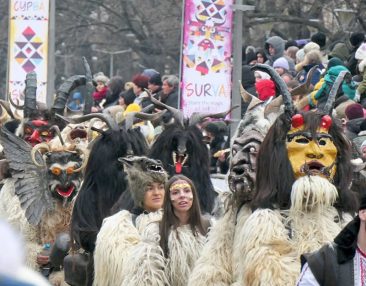Surva Kukeri Festival in Pernik, Bulgaria